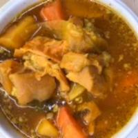 Mondongo · Tripe soup, daily.
