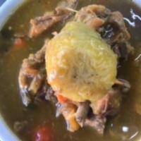 Sancocho · Hearty Dominican soup.