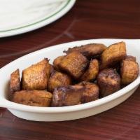 Maduros · Sweet fried plantains.
