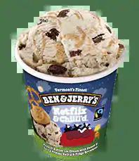 Netflix & Chilll'd Ice Cream · Peanut butter ice cream with sweet & salty pretzel swirls & fudge brownie there’s something ...