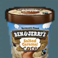 Salted Caramel Core Pint · Sweet cream ice cream with blonde brownies & a salted caramel core find your way to the ulti...