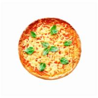 Five Cheese Pizza · Mozzarella, Feta, Cheddar, Parmesan, Ricotta Dollops