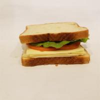 Swiss Cheese Sandwich · Mild medium hard cheese sandwich. 