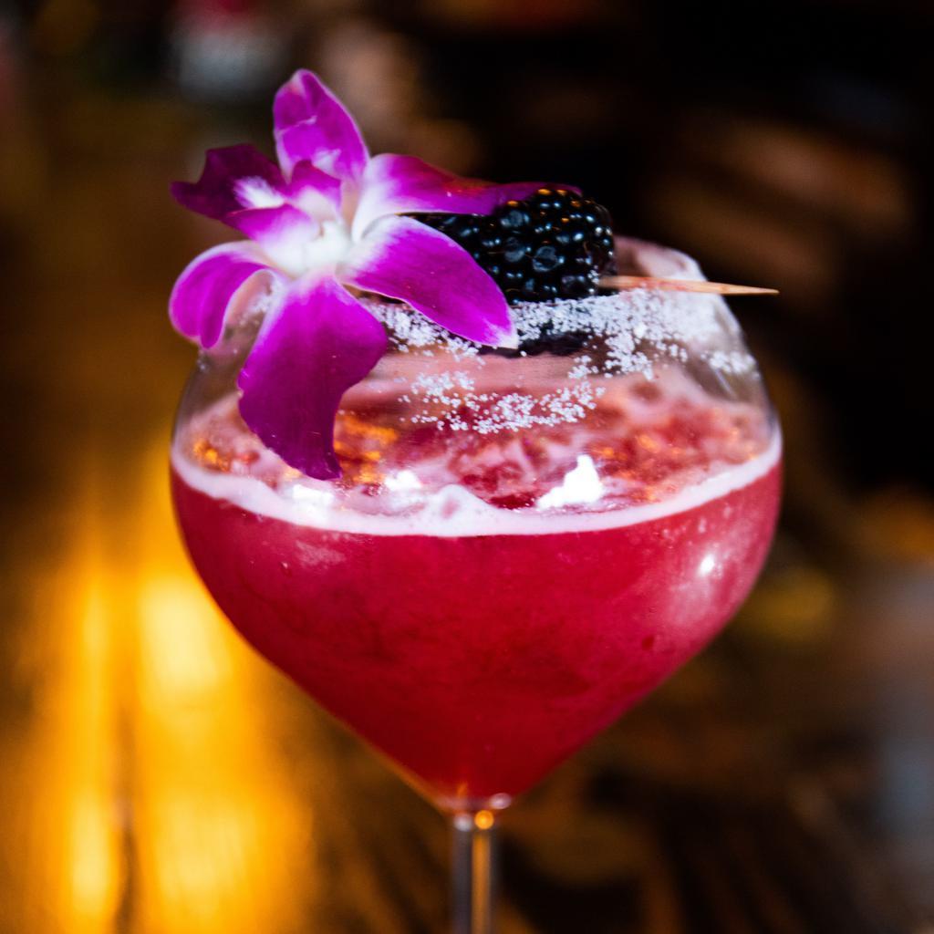 Margaritas · Frozen or on the rocks. Tequila, lime juice, and triple sec. Passion fruit, coconut mango, blackberry, cucumber, ginger, basil, or strawberry. Must be 21 to purchase.