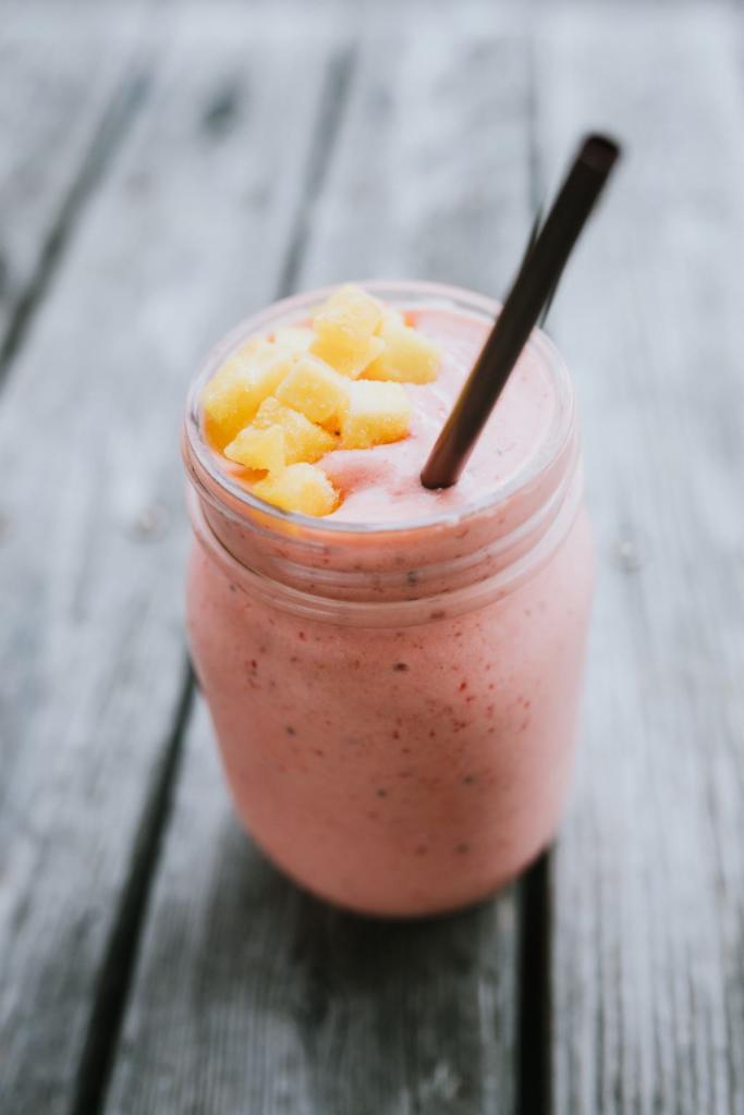 Summer Sensation  · Peach, strawberry, banana, turmeric, coconut cream, OJ. Add Epic vanilla protein powder for an additional charge. 