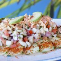 Sabor Ceviche · Sabor's specialty ceviche, includes crab, fish, shrimp, and octopus.