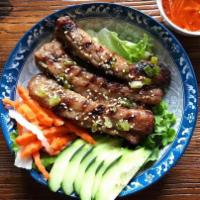 Grilled Marinated Pork Ribs · Slightly crispy on the outside and juicy, tender on the inside. Great with our sweet, sour, ...