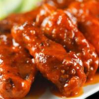 A18. Buffalo Wings Special · 8 pieces. Hot and spicy.