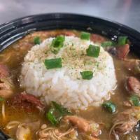 Gumbo · Chicken and Sausage Louisiana Style  