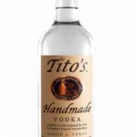 Tito's, 1.75 Liter Vodka (40.0% ABV) · Must be 21 to purchase.
