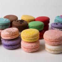 Celebration Mix Macarons · A range of fun, colorful, and super delicious flavors 
