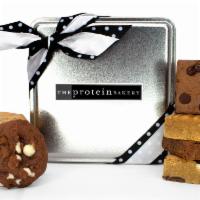 Cookie & Mini Square Gift Tin · Cookies and Mini's all in the same gift tin. The perfect assortment for any occasion. Portio...