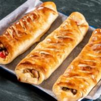  Sausage Roll · Italian sausage with red sauce and mozzarella cheese.