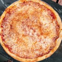 Neapolitan Pie · True Italian-style pizza with fresh mozzarella, tomatoes, and an elastic crust.