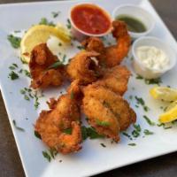 Fried Shrimp · Butterfly cut breaded shrimp fried to perfection 