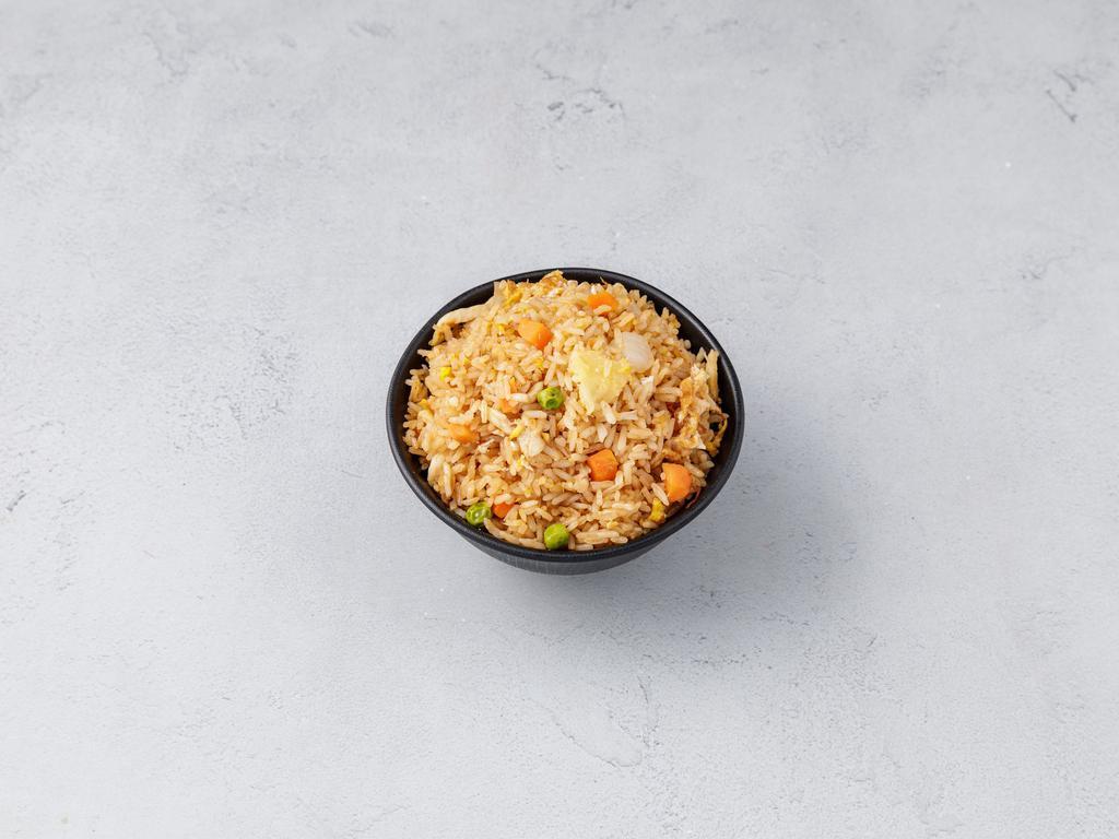 30. Chicken Thai Fried Rice · Stir fried rice with poultry.