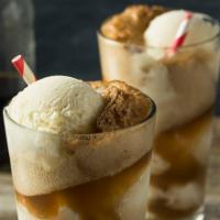 Ice Cream Float · Two scoops of ice cream paired with your favorite soda