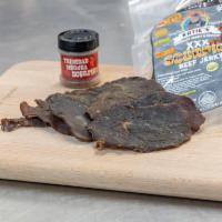 ScorpionXXX Beef Jerky · Somebody pull the fire alarm! Made with the world's hottest chile pepper, the Trinidad morug...