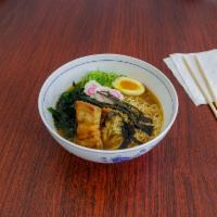 Pork yuzu Ramen Soup · 