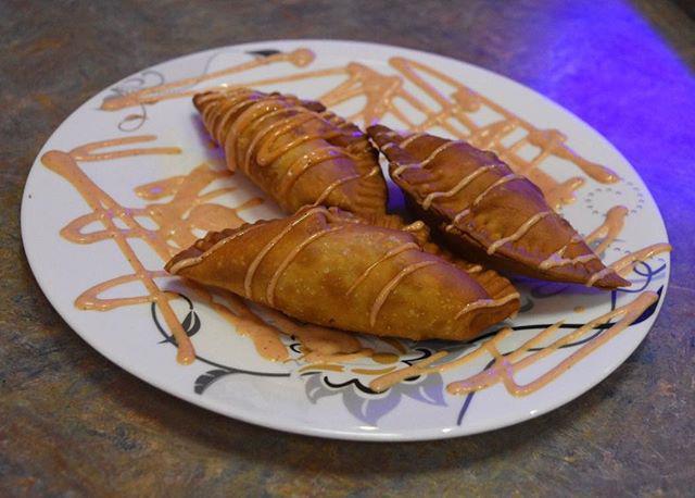 Beef Empanada · Fried flour dough filled with beef
