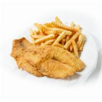 Pollock Combo · Fried only. 2 pieces. Served with fries and 20 oz. cup drink.
