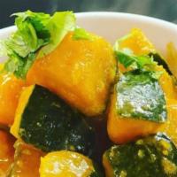 Sweet Pumpkin Curry (Vegan)... · Chunks of Kabocha pumpkin cooked to perfection with our in-house curry-based made from fresh...
