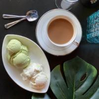 Young Coconut Ice Cream. · Light and Creamy ice cream made with real coconut. (VE, NF, GF)