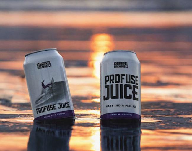 Profuse Juice IPA. · By 10 Barrel Brewing Co. Oregon. Juicy Hop Flavor, this addicting Hazy IPA was to bring out all the tropical juicy hop flavors while keeping the bitterness in check and balanced. ABV 6.5% IBU 70.