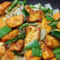 Paneer 65 · Paneer (cottage cheese) 65 is a delicious crisp fried appetizer made with paneer, spices, yo...