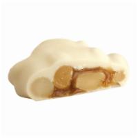 Classic Favorite Bag - Polar Bear Paw · Roasted and salted peanuts and buttery caramel covered in white chocolate.