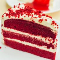 Red Velvet Cake · one slice