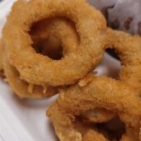 Onion Rings · Fried battered onion.