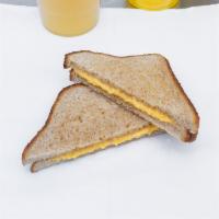 Grilled Cheese Sandwich  · Hot sandwich filled with cheese that has been pan cooked or grilled. 