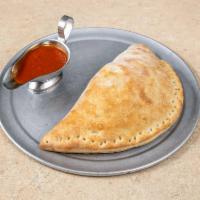 Plain Calzone · Filled with mozzarella and ricotta cheese.