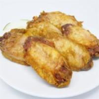 6 Pieces Fried Chicken Wings · 炸雞中翅