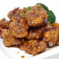 General Tso's Chicken · 左宗棠雞 Spicy.