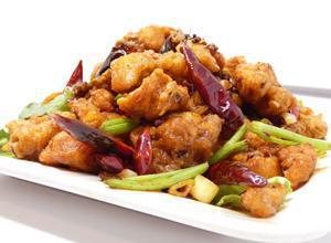 Szechuan Style Spicy Chicken · 川味辣子雞  Spicy