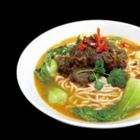 Braised Beef in Szechuan Style Noodle Soup · 川味牛肉湯面