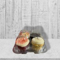 4 pack assortment · An assortment of 4 cupcakes in your choice of flavors