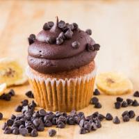 Chunky Monkey Cupcake · Banana cupcake with Chocolate buttercream