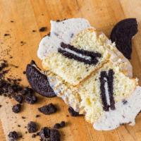 Oreo Cookies 'n Cream cupcakes · Vanilla cake stuffed with a whole Oreo (yes a whole one) topped with an Oreo crumb buttercre...
