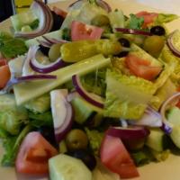 House Salad · With oil and vinegar.