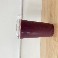Reishi Blueberry Mocha  · Double shot espresso, blueberries*, bananas*, Livwell chocolate protein*, dates*, reishi*, o...