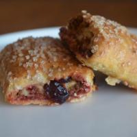 Rugelach, 3-Pack · A 3-pack of delicious, cream cheese infused Rugelach: raspberry, apricot, and chocolate.