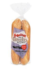Against the Grain Breads · Original rolls, baguettes, rosemary baguettes.