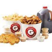 Family Meal · 25 chicken fingers, 4 fries, 4 toast, 4 slaw, 6 Guthrie's signature sauces and 1 gallon of t...