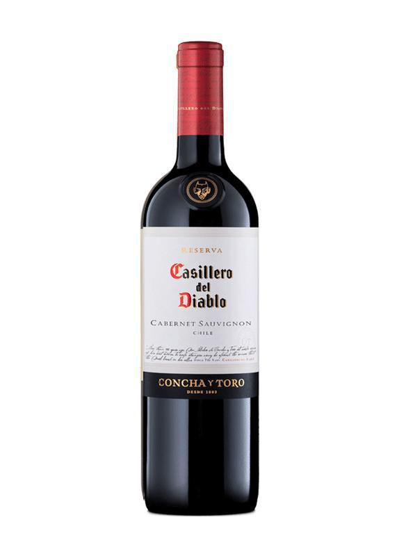 Casillero Del Diablo Cabernet Sauvignon, 750mL (13.5% ABV) · Deep ruby color with strong aromas of red berry fruit lend themselves to a fresh palate. Medium bodied, the medium tannins blend with bright plum and dark cherry flavors into a light herbal finish. Must be 21 to purchase. 