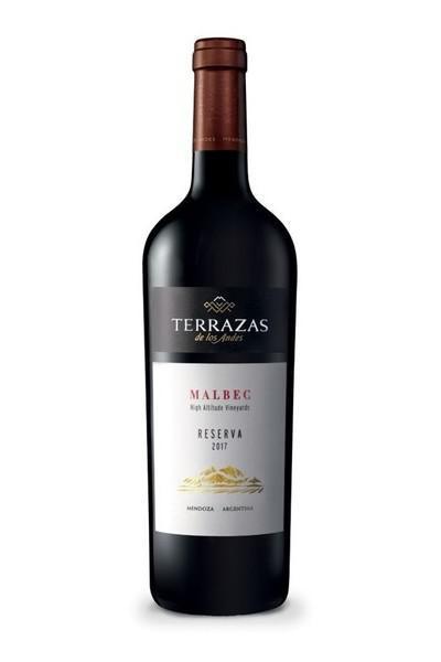 Terrazas Los Andes Malbec Reserva, 750mL (14.0% ABV) · On the nose there is freshly crushed violet flowers enveloping a deep core of jam preserves and ripened plums. The palate has racy notes of violet and graphite, and are followed by mouthfuls of dry cherries and fresh berry fruit. Must be 21 to purchase. 