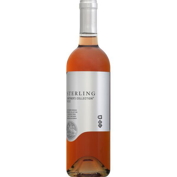 Sterling Vineyard Rose, 750mL (13.5% ABV) · Aromas of strawberry, freshly picked berries & floral notes. The elegant palate offers a richness that is balanced by bright acidity & flavors of pink citrus, jasmine tea & orange blossom. Must be 21 to purchase. 