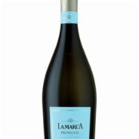 La Marca Prosecco, 750mL (11.0% ABV) · Opening with aromas of fresh-picked citrus and honeysuckle blossoms, the crisp, clean palate...